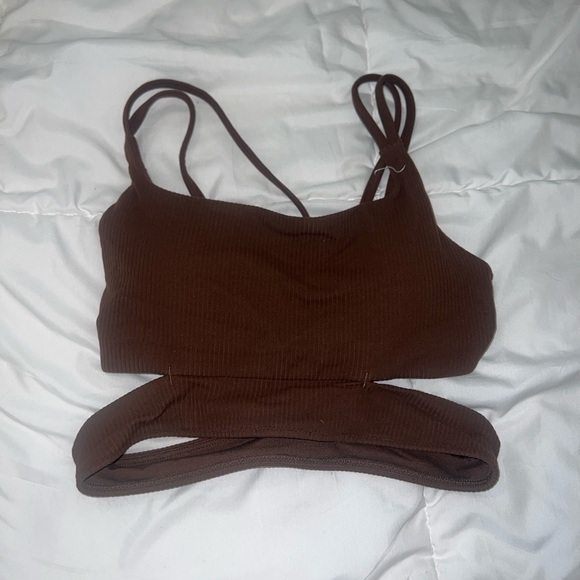 Lululemon Java Brown Sports Bra - Picture 7 of 7